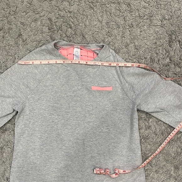 Youth Iviba Sweater in Gray with pink detail at the backs - Picture 5 of 8